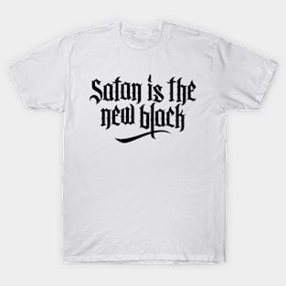 Satan is the new black No.2 (black) T-Shirt